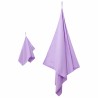 Set de serviettes de sport 2 pcs Violet tissu 519298519298