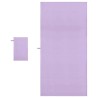 Set de serviettes de sport 2 pcs Violet tissu 519298519298