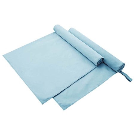 Serviettes de sport 2 pcs Bleu 180 x 90 cm 519301519301