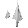 Set de serviettes de sport 2 pcs Gris tissu 519302519302