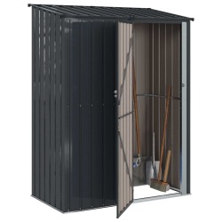 Cabanons de jardin Anthracite 153,5 x 86 x 200 cm Métал 519305519305