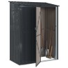 Cabanons de jardin Anthracite 153,5 x 86 x 200 cm Métал 519305519305