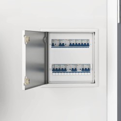 Panneau d'Accès Blanc 33,5 x 33,5 x 3 cm Acier 519311519311