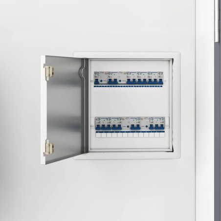 Panneau d'Accès Blanc 33,5 x 33,5 x 3 cm Acier 519311519311