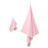 Set de serviettes de sport 2 pcs Rose tissu 519312519312