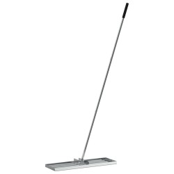 Râteau de jardin Argenté 75 x 25 x 200 cm Acier inoxydable 519314519314