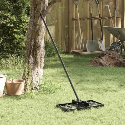 Râteau de jardin Noir 45 x 25 x 200 cm Acier enduit de poudre 519327519327