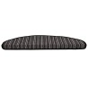 Tapis d'escalier auto-adhésifs 15 pcs Anthracite 65 x 21 x 4 cm 519329519329