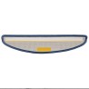 Tapis d'escalier auto-adhésifs 15 pcs Bleu 56 x 17 x 3 cm 519330519330