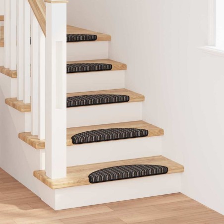 Tapis d'escalier auto-adhésifs 15 pcs Anthracite 56 x 17 x 3 cm 519338519338