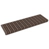 Tapis d'escalier auto-adhésifs 15 pcs Marron 65 x 21 x 4 cm 519351519351