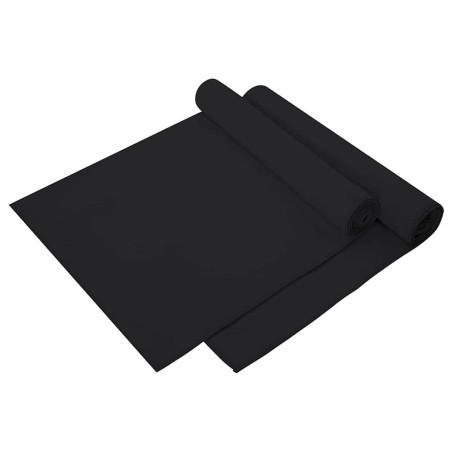 Serviettes de sport 2 pcs Noir 140 x 70 cm 519353519353