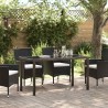 Table de Jardin Noir 140 x 70 x 73 cm Métal 519356519356
