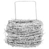 Fil barbelé Argent 100 m Acier Galvanisé à Chaud 519375519375