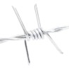 Fil barbelé Argent 100 m Acier Galvanisé à Chaud 519375519375