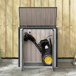 Boîte de Rangement de Jardin Noir 101,5 x 57 x 100,5 cm Acier 519377519377