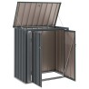 Boîte de Rangement de Jardin Noir 101,5 x 57 x 100,5 cm Acier 519377519377