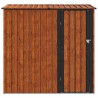 Cabanons de jardin Marron 203,5 x 73 x 200 cm Métал 519378519378