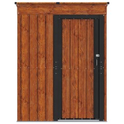 Cabanons de jardin Marron 137 x 81 x 180 cm Métал 519388519388