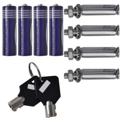 Coffre-fort numérique Gris foncé 31 x 20 x 20 cm Acier 519390519390