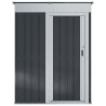 Cabanons de jardin Anthracite 137 x 81 x 180 cm Métал 519392519392