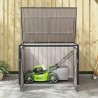 Boîte de Rangement de Jardin Noir 151,5 x 107 x 100 cm Acier 519393519393
