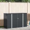 Boîte de Rangement de Jardin Noir 214 x 82 x 132 cm Acier 519395519395