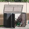 Boîte de Rangement de Jardin Noir 214 x 82 x 132 cm Acier 519395519395