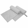 Serviettes de sport 2 pcs Gris 200 x 100 cm 519401519401
