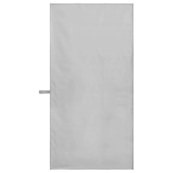 Serviettes de sport 2 pcs Gris 100 x 50 cm 519404519404