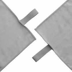 Serviettes de sport 2 pcs Gris foncé 50 x 30 cm 519410519410