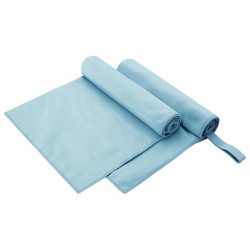 Serviettes de sport 2 pcs Bleu 100 x 50 cm 519411519411