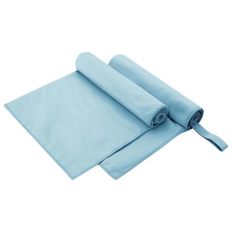 Serviettes de sport 2 pcs Bleu 100 x 50 cm 519411519411