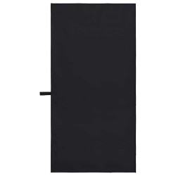 Serviettes de sport 2 pcs Noir 100 x 50 cm 519412519412