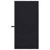 Serviettes de sport 2 pcs Noir 100 x 50 cm 519412519412