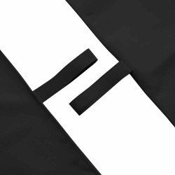 Serviettes de sport 2 pcs Noir 100 x 50 cm 519412519412