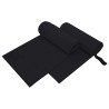 Serviettes de sport 2 pcs Noir 200 x 100 cm 519416519416