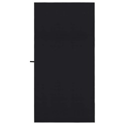 Serviettes de sport 2 pcs Noir 200 x 100 cm 519416519416