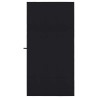 Serviettes de sport 2 pcs Noir 200 x 100 cm 519416519416
