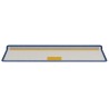 Tapis d'escalier auto-adhésifs Rayé 15 pcs Bleu 65 x 21 x 4 cm 519418519418