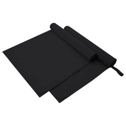 Serviettes de sport 2 pcs Noir 180 x 90 cm 519420519420
