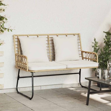 Banc de jardin Marron et Crème polyrotin 519427519427