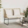 Banc de jardin Marron et Crème polyrotin 519427519427
