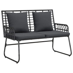 Ensemble de salle à manger pour jardin 3 pcs Noir et anthracite 519430519430