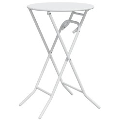 Table de Jardin Blanc 50 x 50 x 72 cm Métal 519442519442