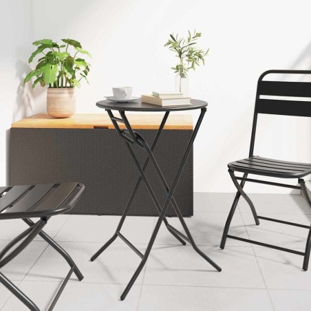 Table de Jardin Anthracite 50 x 50 x 72 cm Métal 519443519443