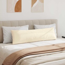 Coussins de canapé 2 pcs Crème 145 x 40 cm 519446519446