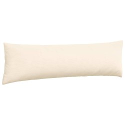 Coussins de canapé 2 pcs Crème 145 x 40 cm 519446519446