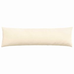 Coussins de canapé 2 pcs Crème 145 x 40 cm 519446519446