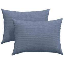 Coussins de canapé 2 pcs Bleu 70 x 50 cm 519492519492